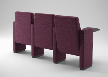 V9.9 - Auditorium seats with writing tablet by Ares Line - view 3